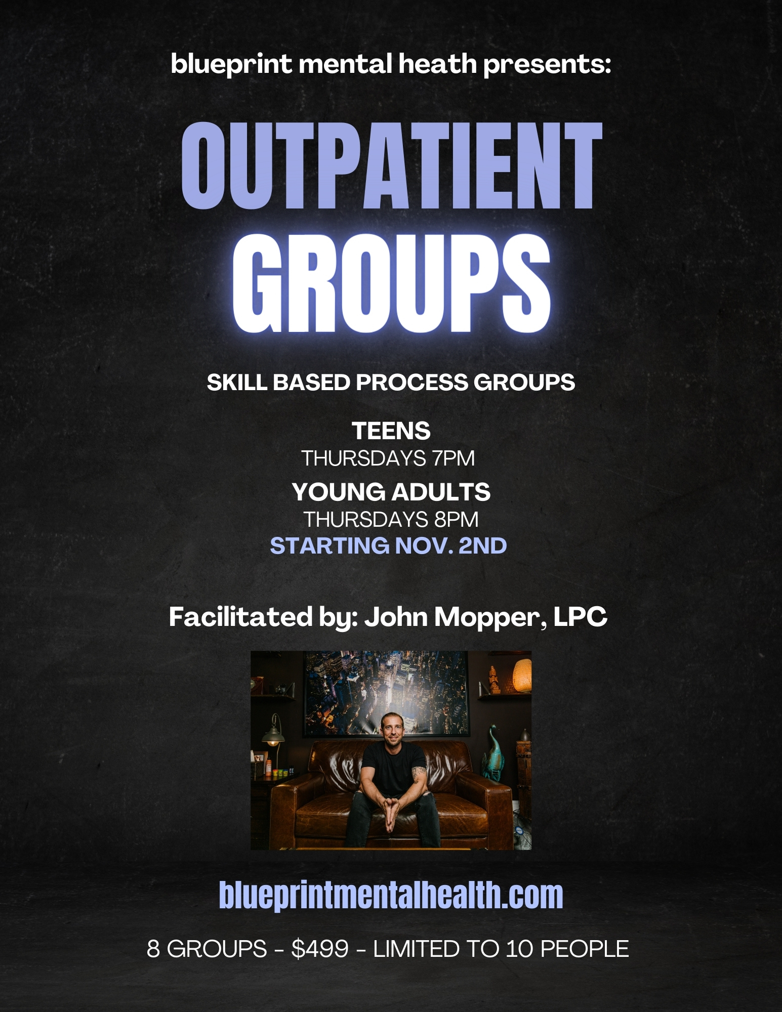 Outpatient Group Flyer Website